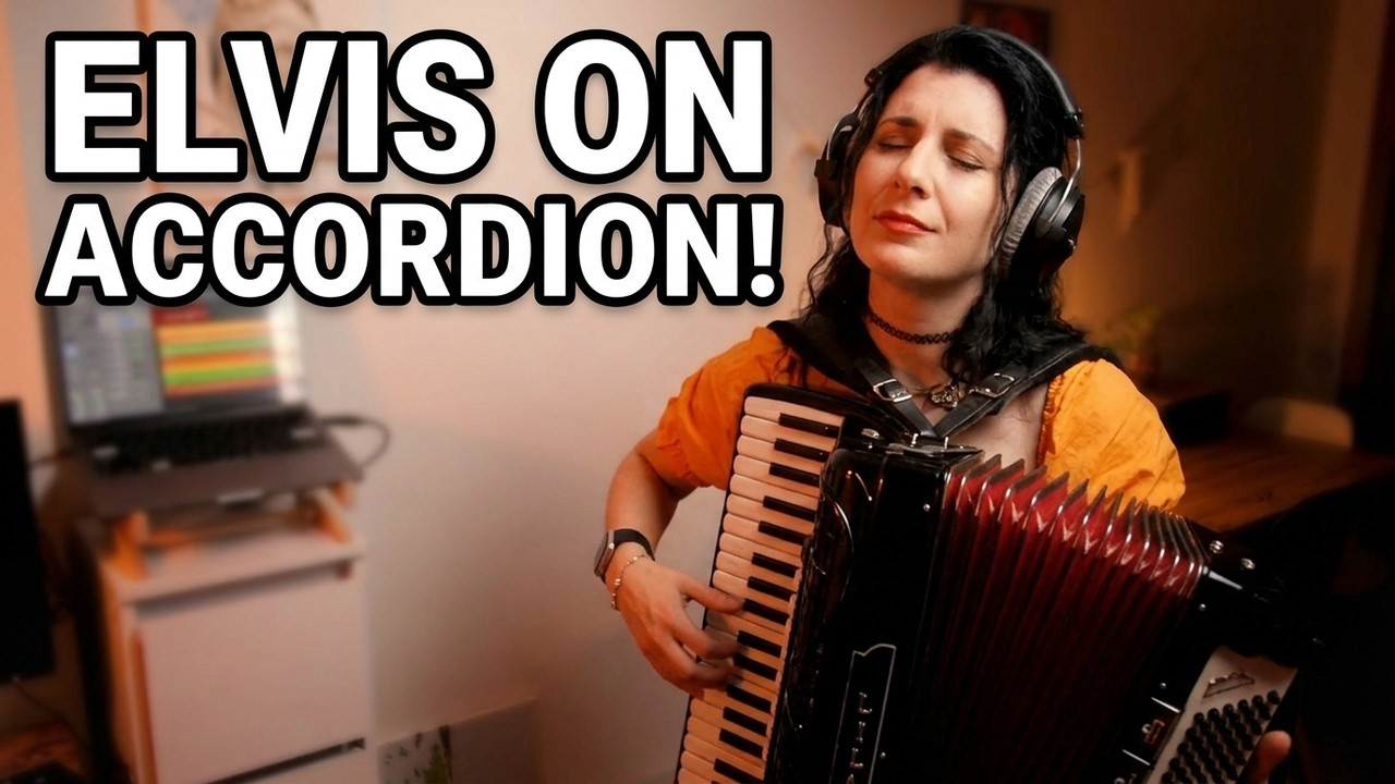 Элвис Пресли - Can't Help Falling In Love | Версия для аккордеона в стиле босса-нова