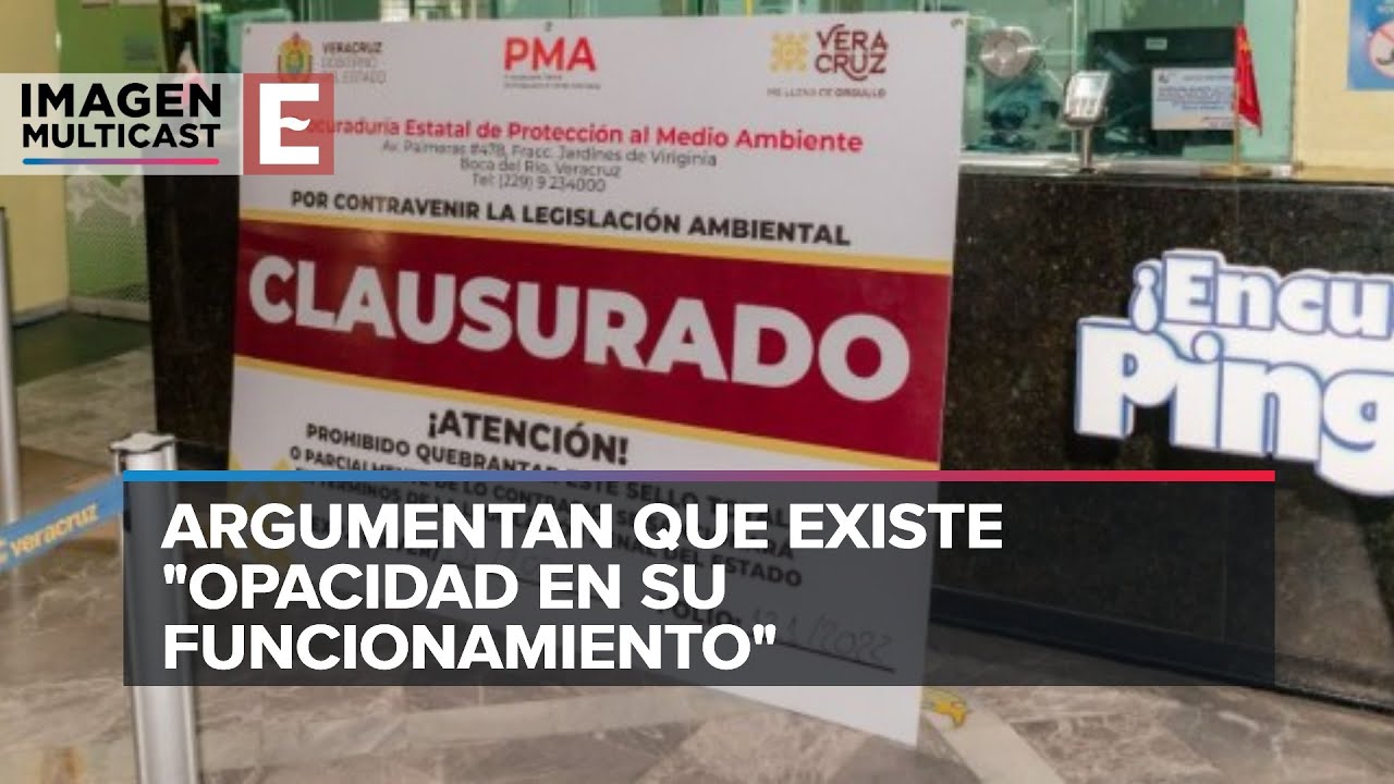 Clausuran el Acuario de Veracruz por presuntas irregularidades