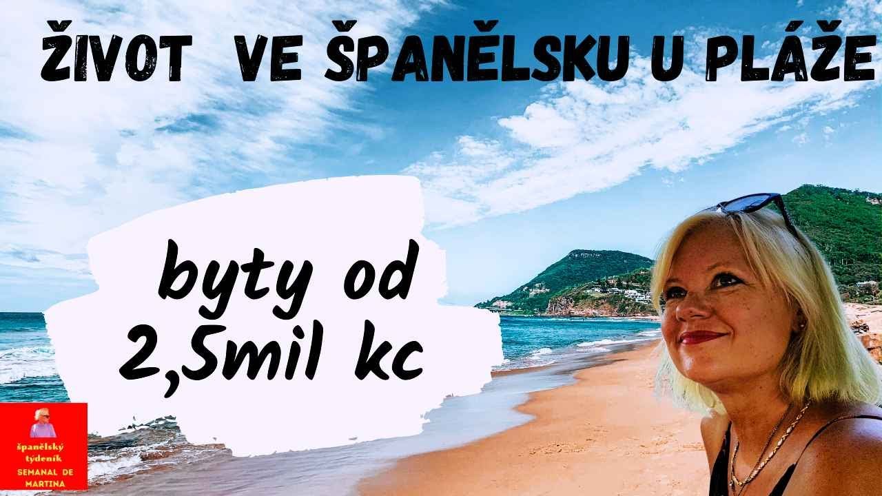 Za méně než👉  2,5  milionu  byt u pláže ve ŠPANĚLSKU
