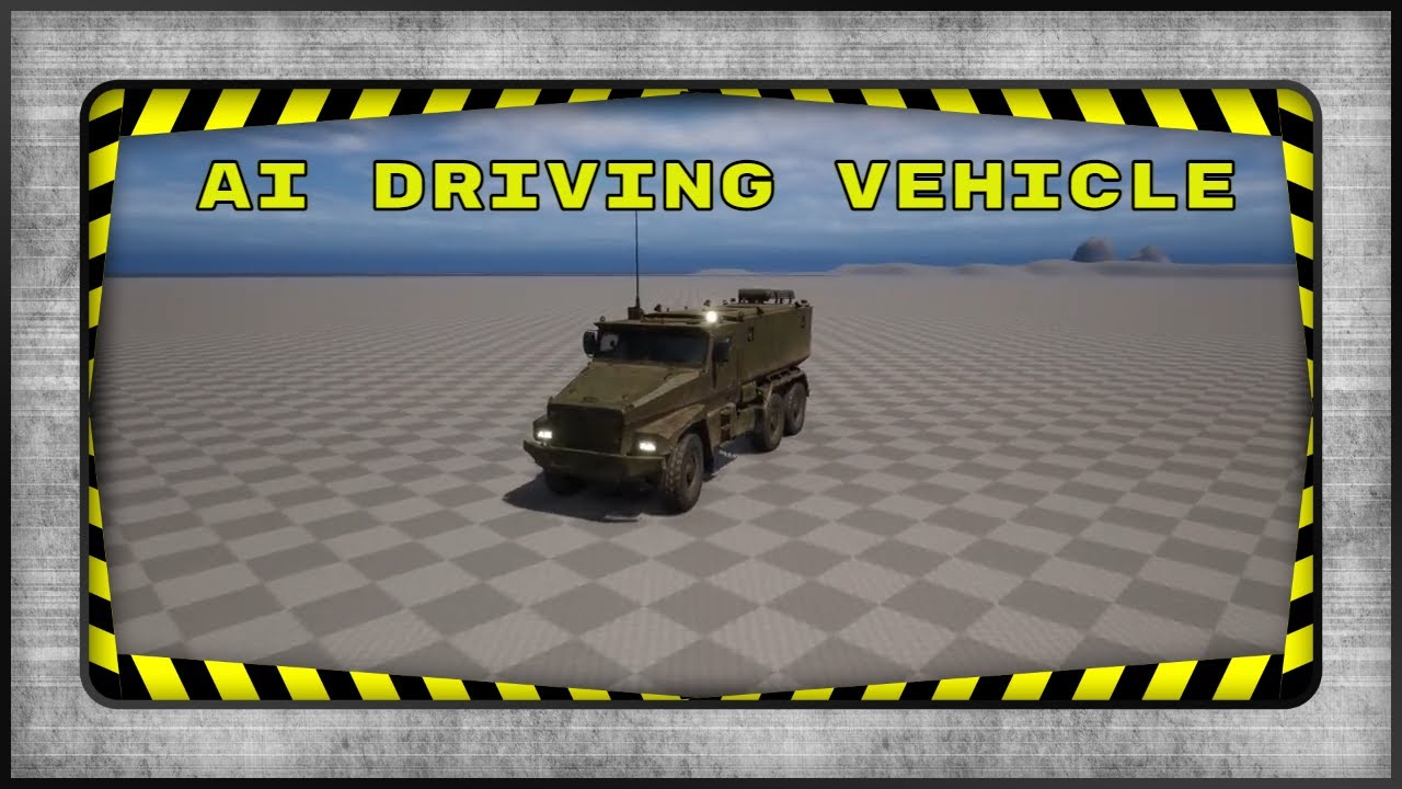 How to make AI Vehicle Follow A spline in unreal engine 5 part 1