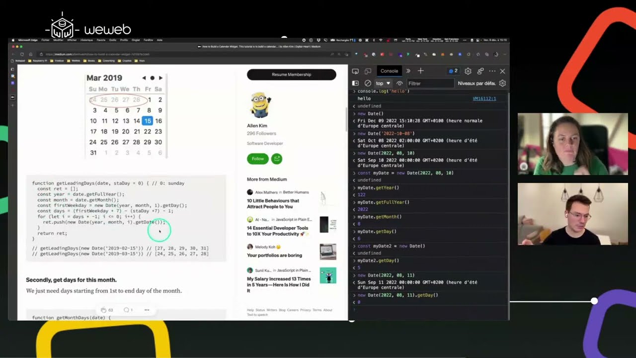 Building a Doodle alternative in WeWeb (part 4)