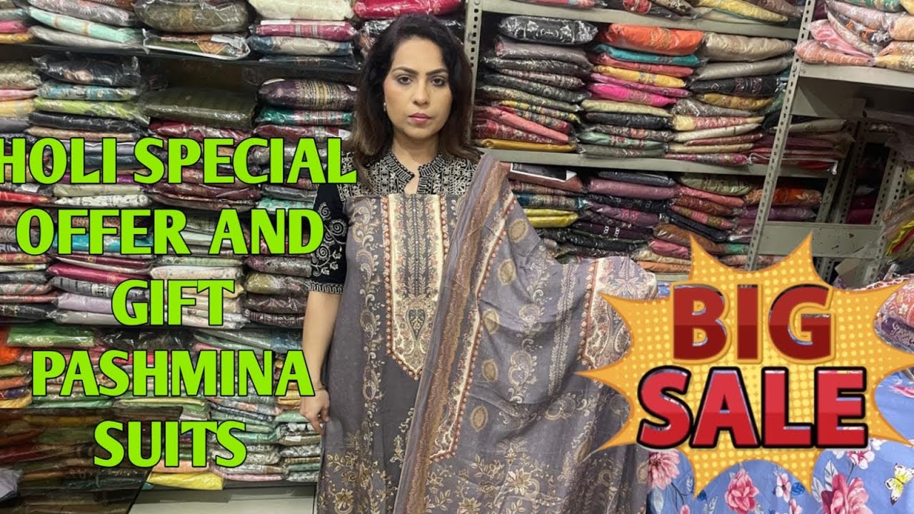 PREMIUM QUALITY PASHMINA SUITS| LATEST COLLECTION WINTER SUIT FOR LADIES IN BIG OFFER| LAKSH FASHION