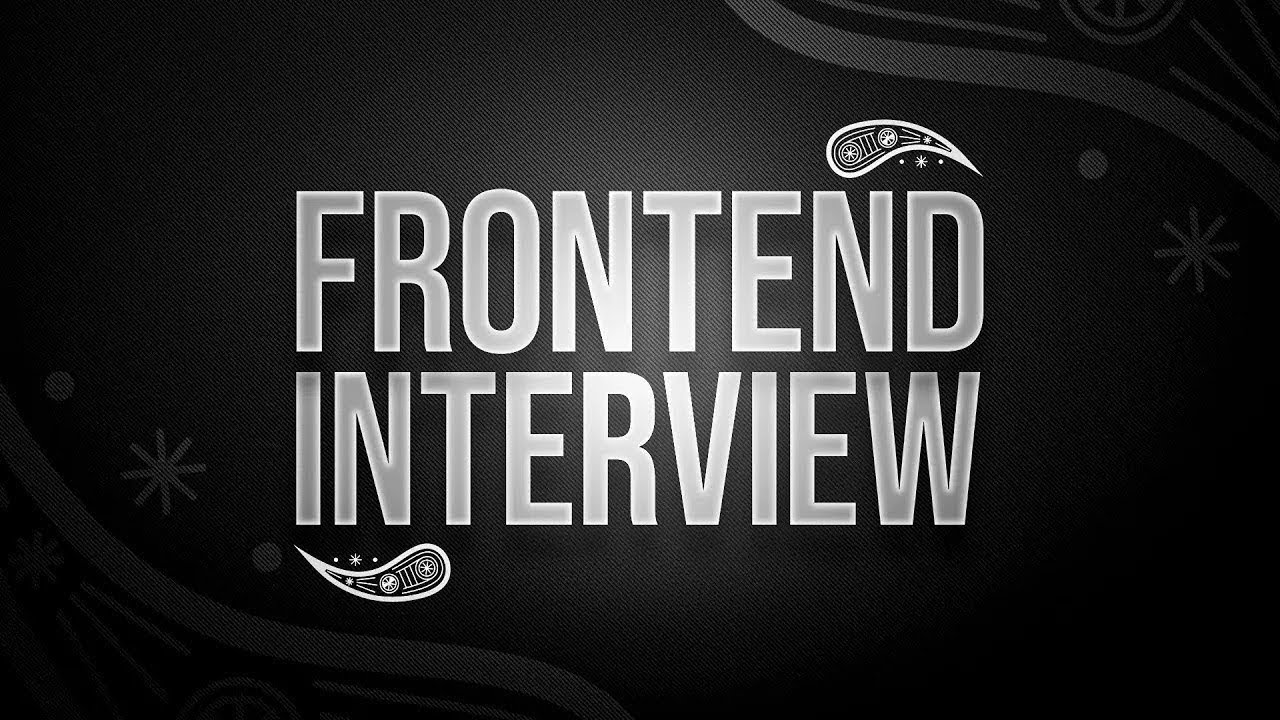 #7 Frontend intervyu | Shakhzod Tursunov bilan