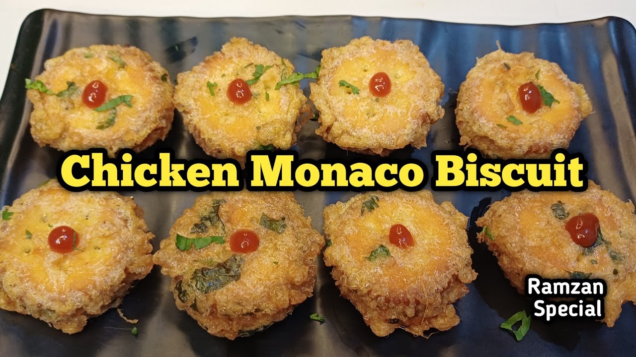 Chicken Monaco Biscuit || Javed Jaffrey Style Monaco Biscuit Chicken || Ramzan Recipe || Iftar Snack