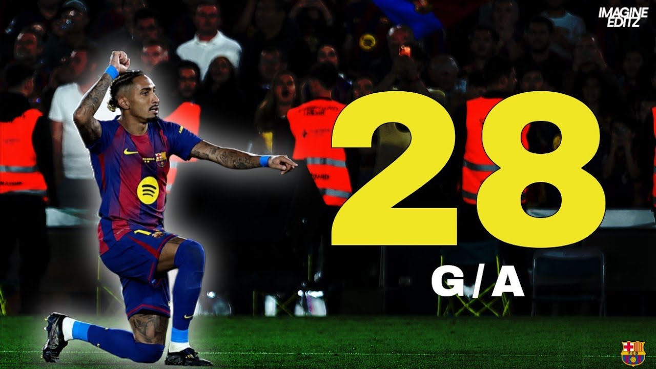 RAPHINHA - ALL 28 GOALS AND ASSISTS FOR FC BARCELONA ● 2025 - 2026 ENGLISH COMMENTARY - HD