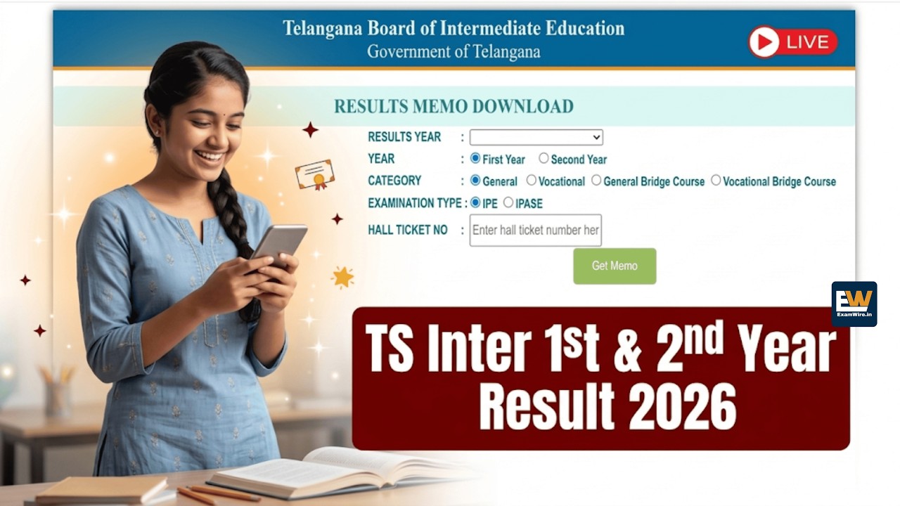 How to Check and Download TS Inter Result 2026 | Telangana Intermediate 1st & 2nd Year Results