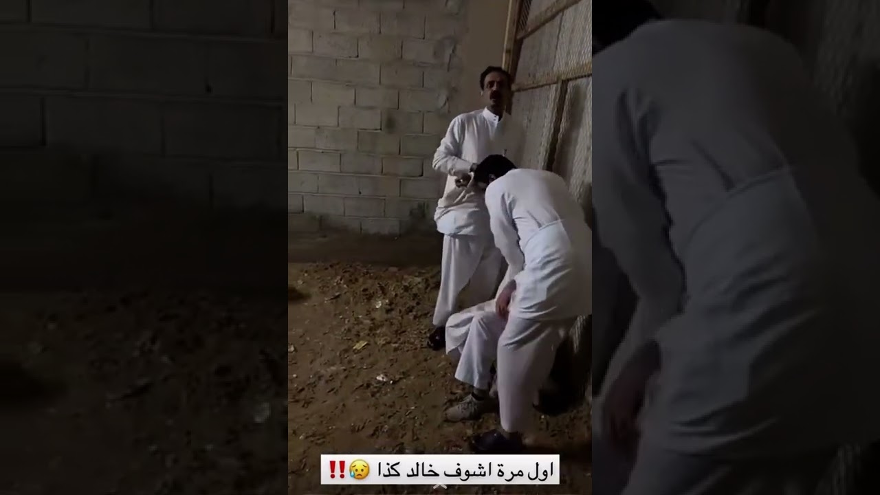 اغمى عليه يوم شاف الذيب😰