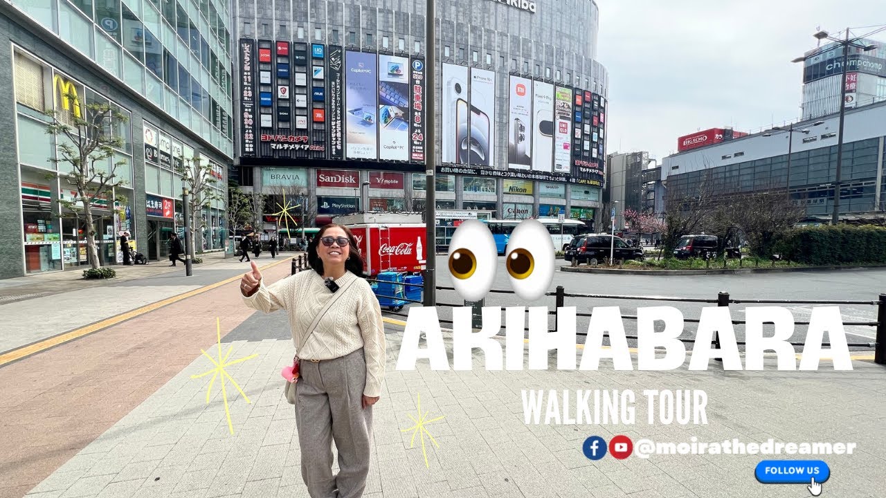 Пешеходная экскурсия по Акихабаре в поисках магазина PopMart | Pinay в ATX