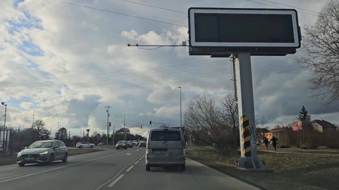 🚗 Praha Podnikatelská → Praha Žižkov | Klidná jízda autem | 4K | Bez komentáře