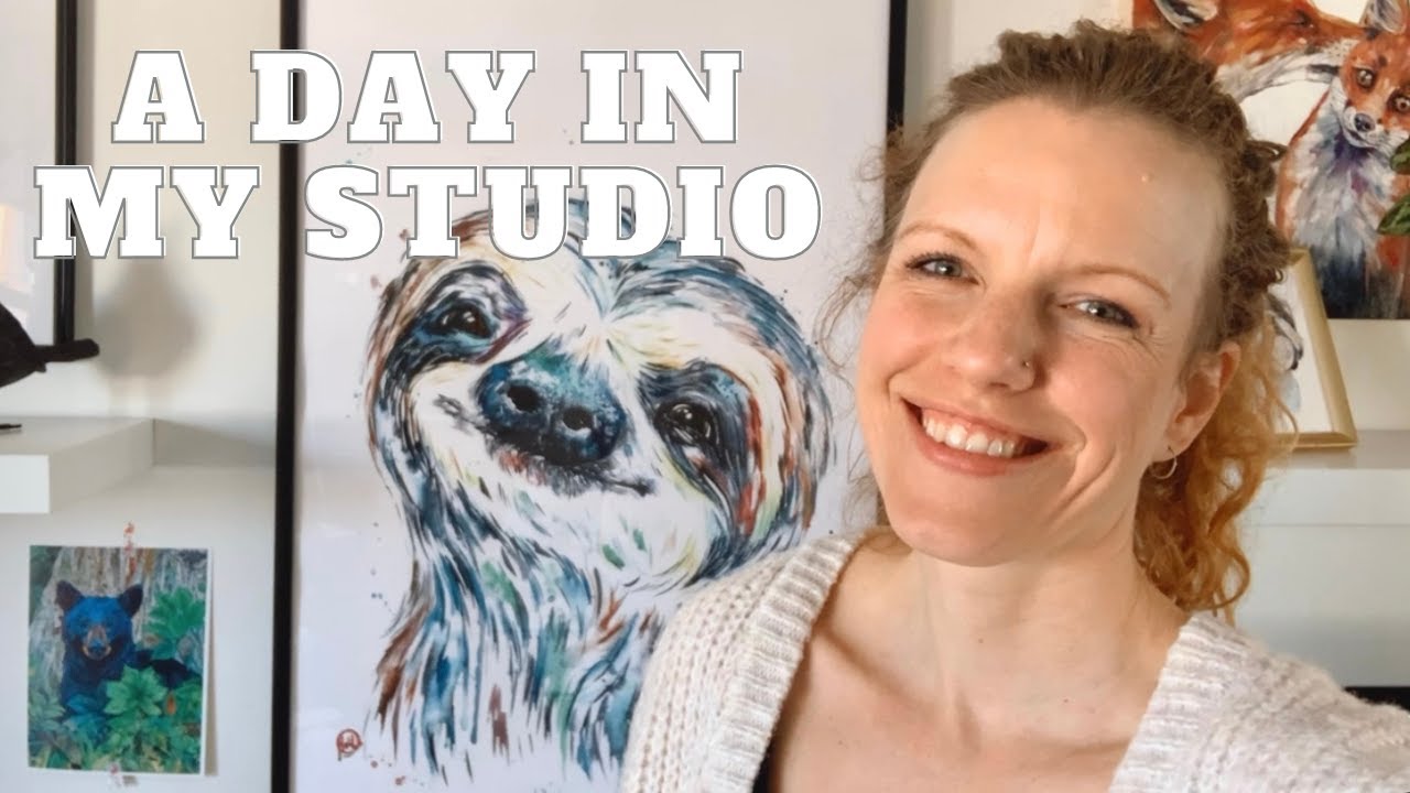 A Day in the Life of a Full-time Artist