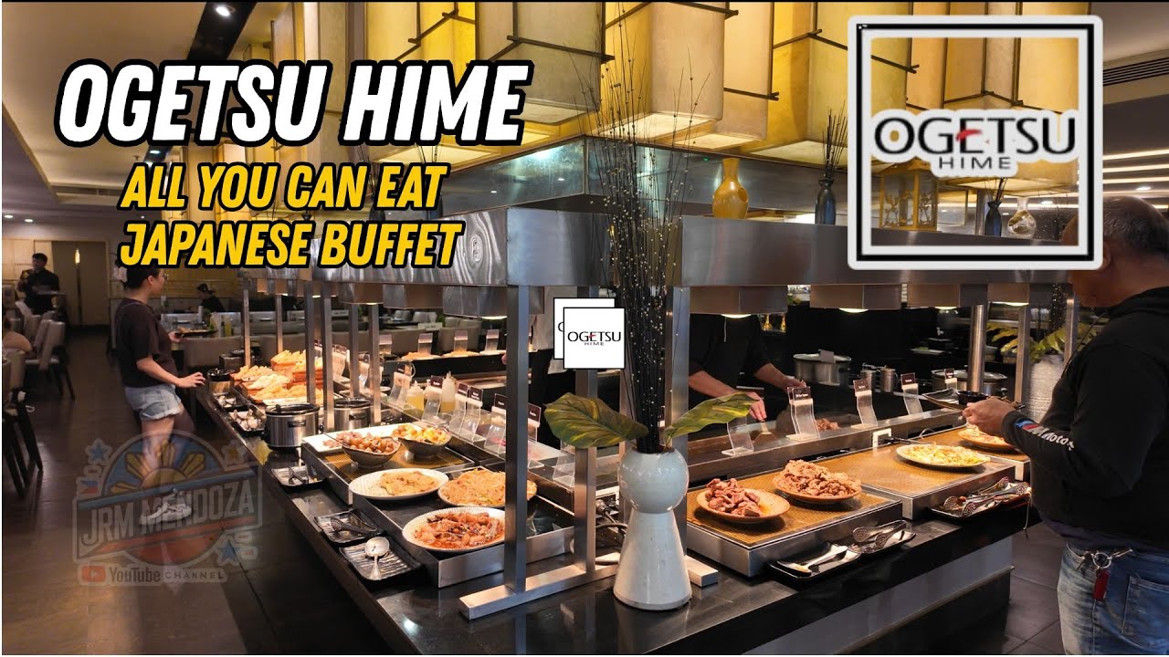 [4K] OGETSU HIME BUFFET IN SM MEGAMALL | Must-Try Authentic Japanese Eat-All-You-Can Experience!