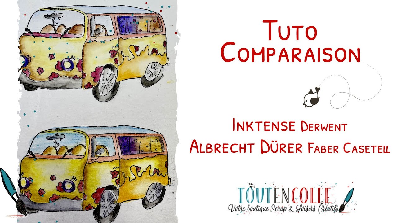 comparatif inktense vs albrecht durer
