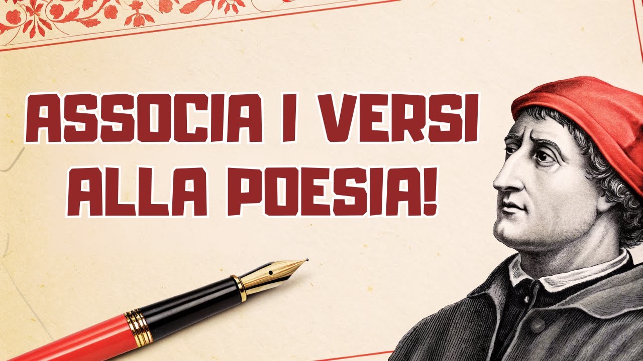 📜Quiz di Poesia Italiana: Indovina da Dove Viene il Verso!