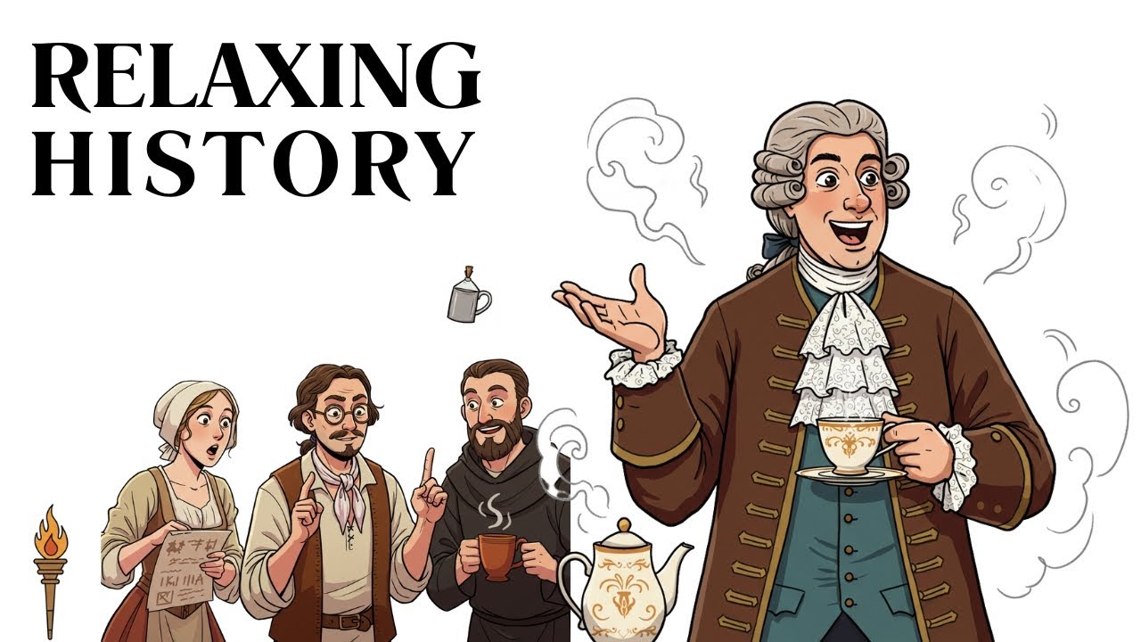 The Soothing Sounds of a 17th Century Parisian Coffee House #relaxinghistory #boringhistory