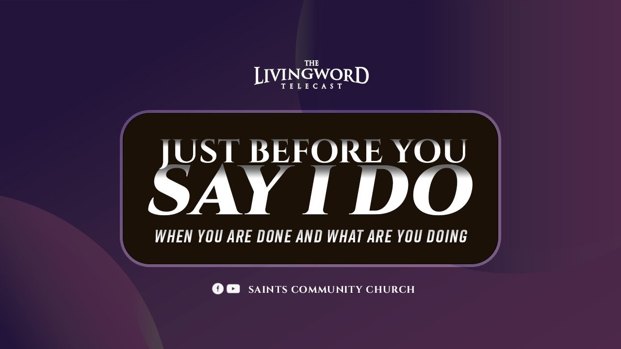Just Before you Say I Do | DAY 5