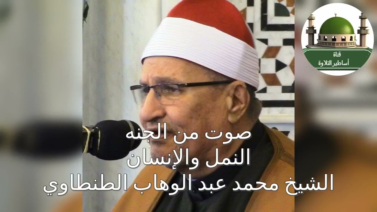 ياهوووووه سورة النمل والانسان وأداء ولا أروع للطنطاوي