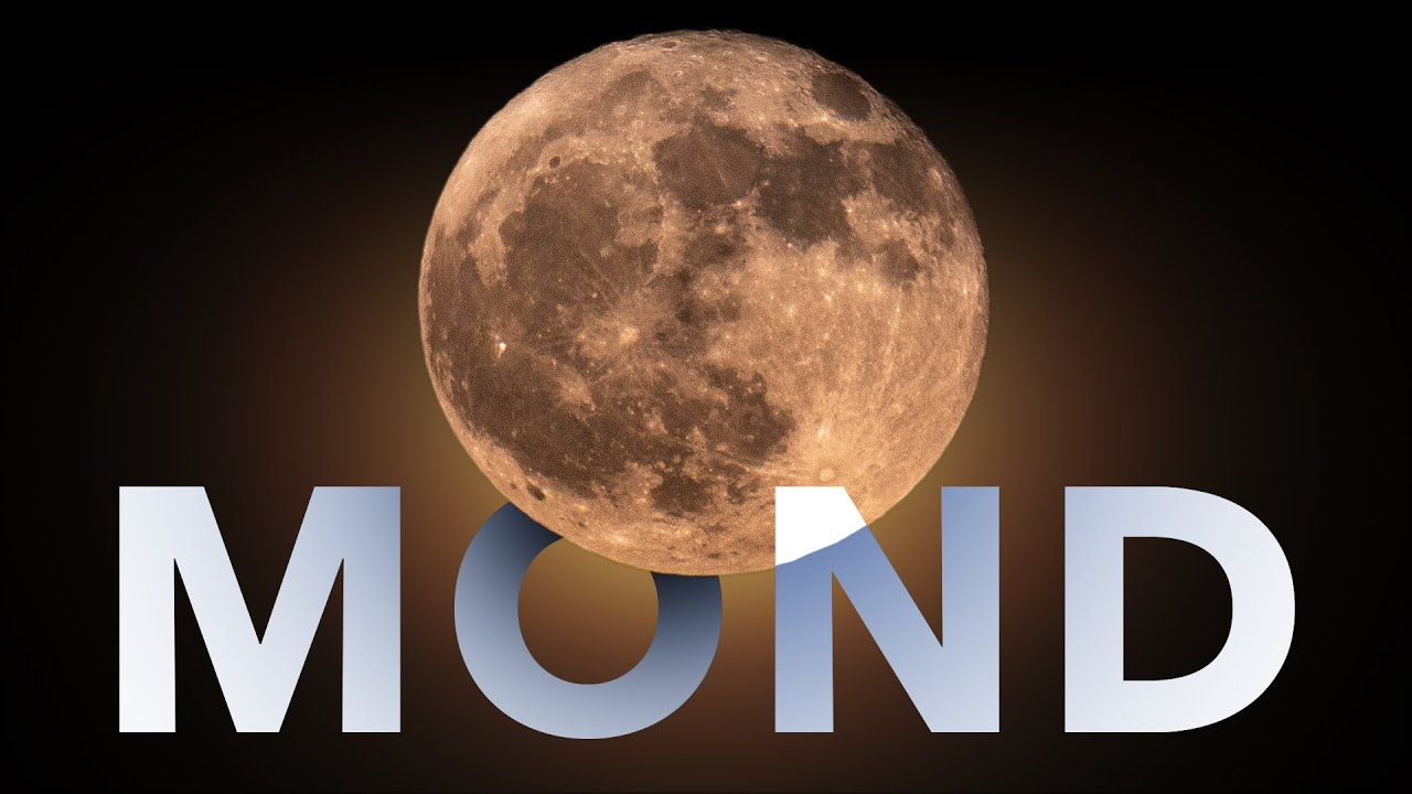 Mond mit Landschaft fotografieren