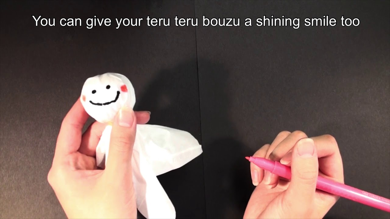 Festival - Rainy Season - Teru Teru Bozu-Sunshine Charm (5 Minute Focus Classroom Activity)