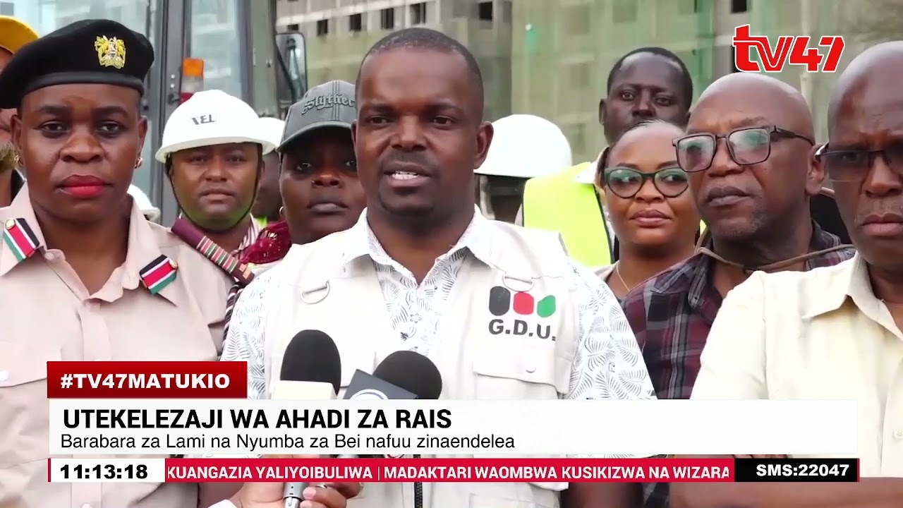 Maafisa wa afisi ya Rais wazuru Taita Taveta kukagua miradi ya barabara na nyumba za bei nafuu