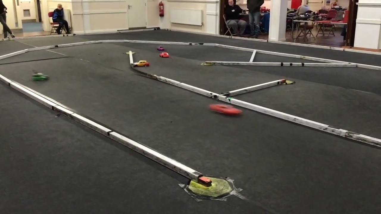 Mr v memorial meeting anglia race with mr bean Wirral model car club neston 18/1/26