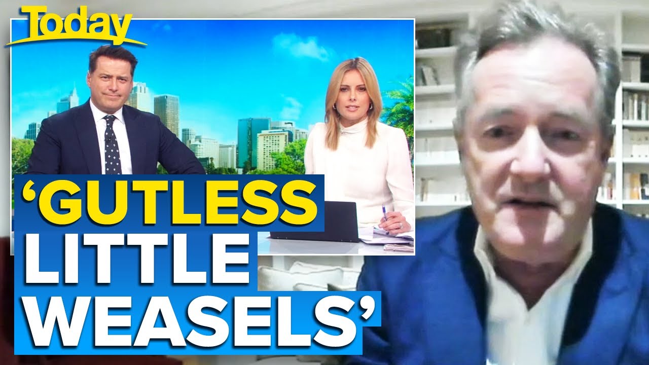 Piers Morgan fires up over COVID-19 handling | Today Show Australia