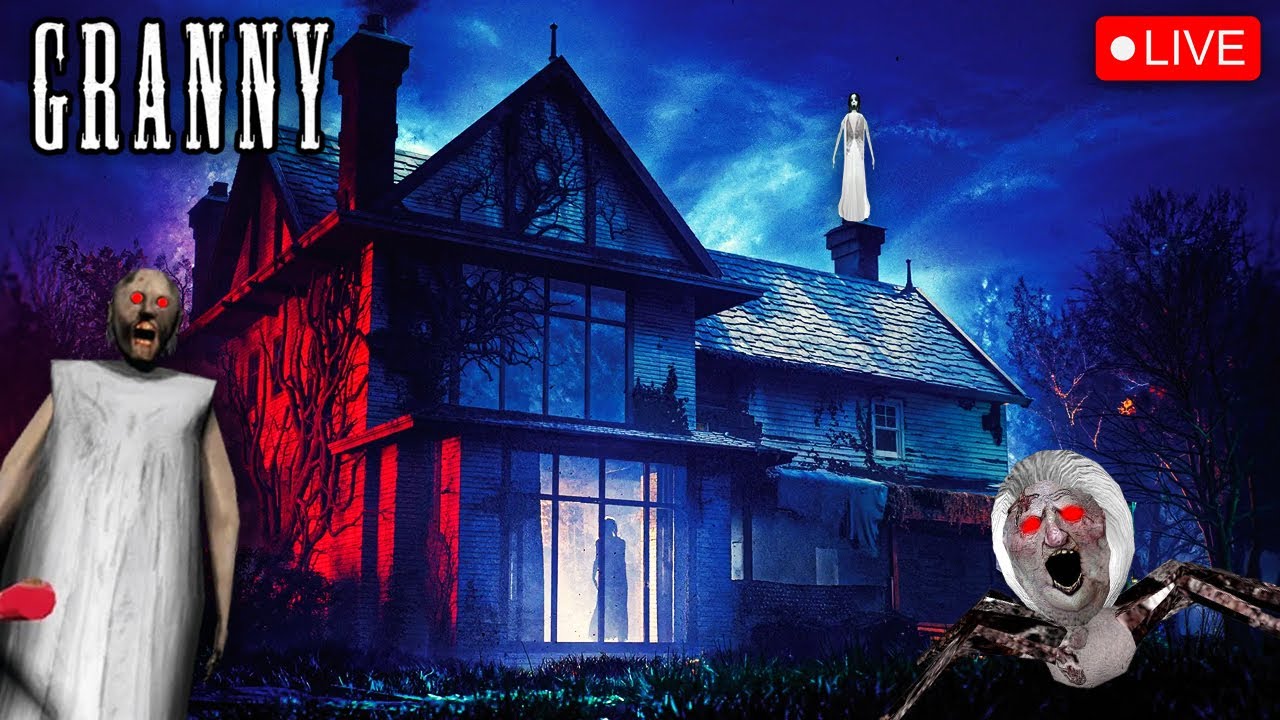 GRANNY LIVE GAMEPLAY || HORROR LIVE STREAM || GRANNY LIVE GAMEPLAY VIDEO #shorts #granny #shortslive
