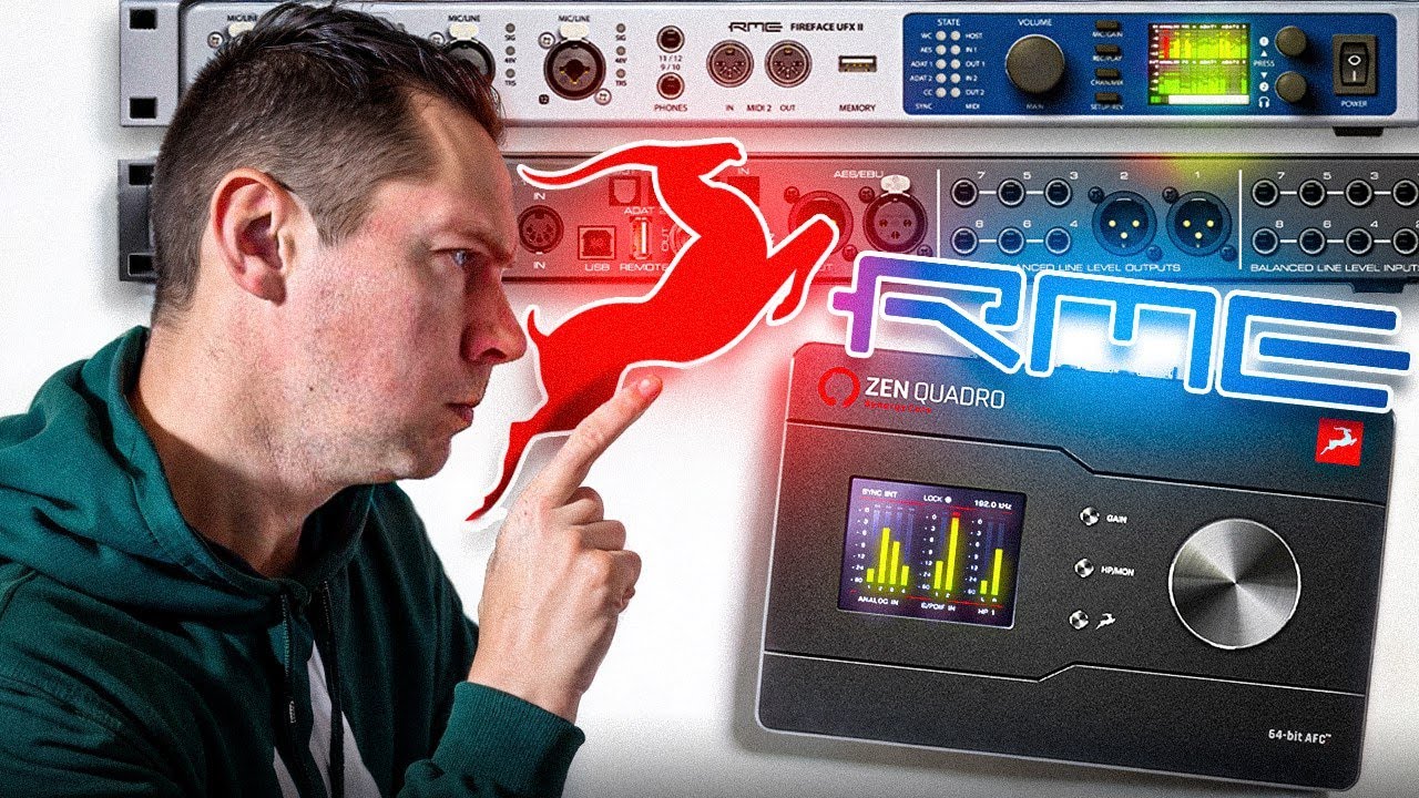 Antelope Zen Quadro VS RME UFX Plus Сравнение аудиоинтерфейсов