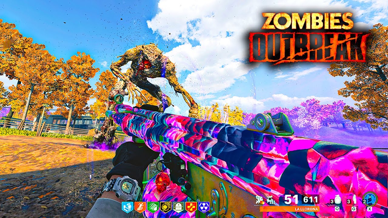 COD: Cold War Zombies Outbreak Gameplay With C58 🔥🔥 RTX 4090 Ultra Graphics (No Commentary)