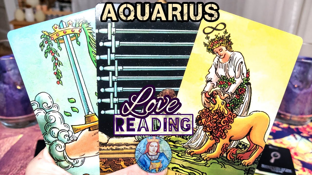 AQUARIUS ♒ LOVE April ~ They can get through this with your help! THE PERSON MOST ON YOUR MIND