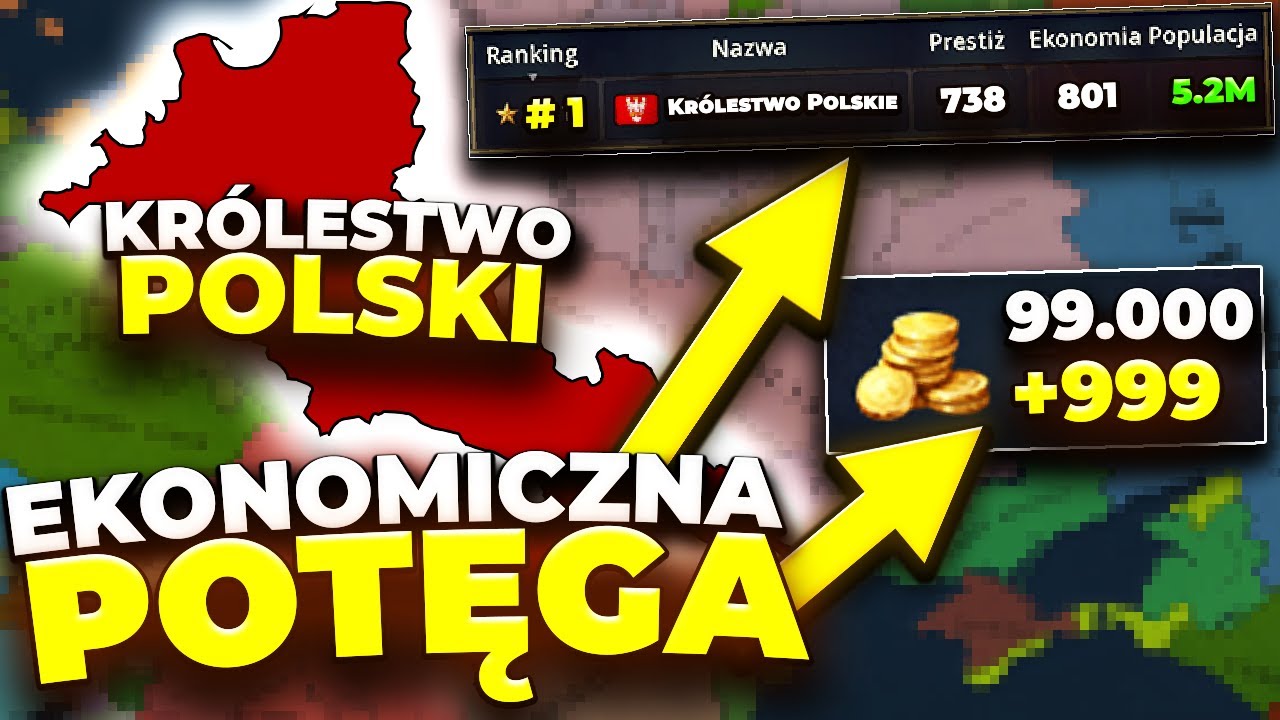 Od ZERA zbudowałem EKONOMICZNĄ POTĘGĘ POLSKI w AGE OF&nbsp;HISTORY&nbsp;3