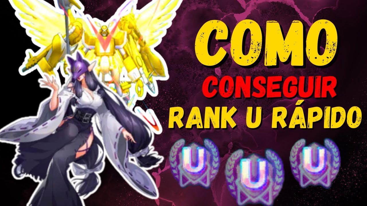 COMO PEGAR UM RANK U NO DMO DE GRAÇA TODAS AS FORMAS 2025 - DIGIMON MASTERS ONLINE