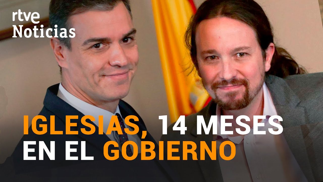Así ha sido el paso por el GOBIERNO de PABLO IGLESIAS | RTVE Noticias