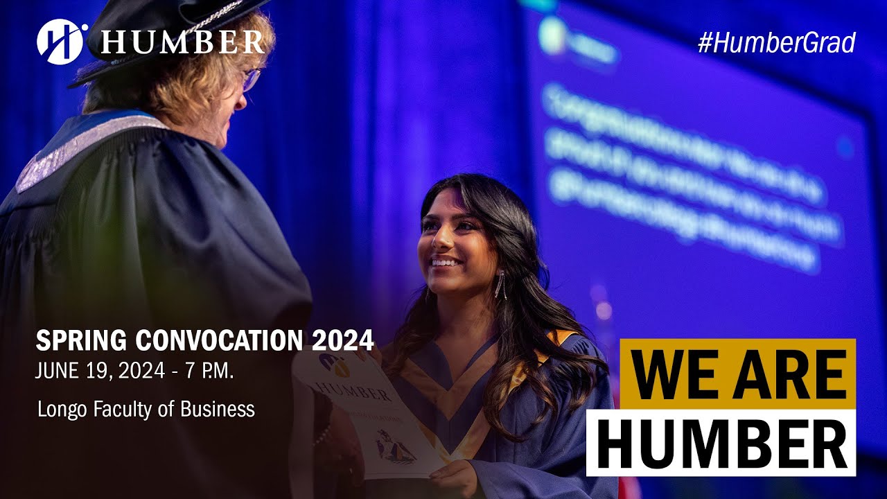#HumberGrad Spring 2024 | Ceremony 6 of 11 | June 19 at 7 p.m.