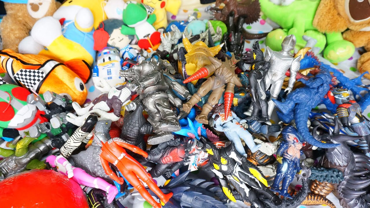 ウルトラマン怪獣ソフビ コレクション一気に大量紹介 ultraman sofubi toys collection Koleksi vinil lembut Ultraman Monster 咸蛋超人