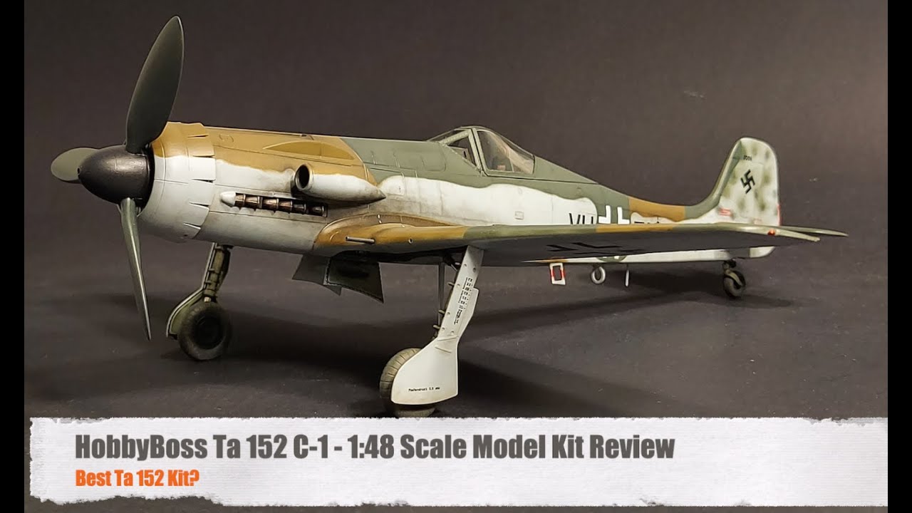 HobbyBoss 1:48 Обзор Ta 152 C-1 — Лучшая модель Ta 152?