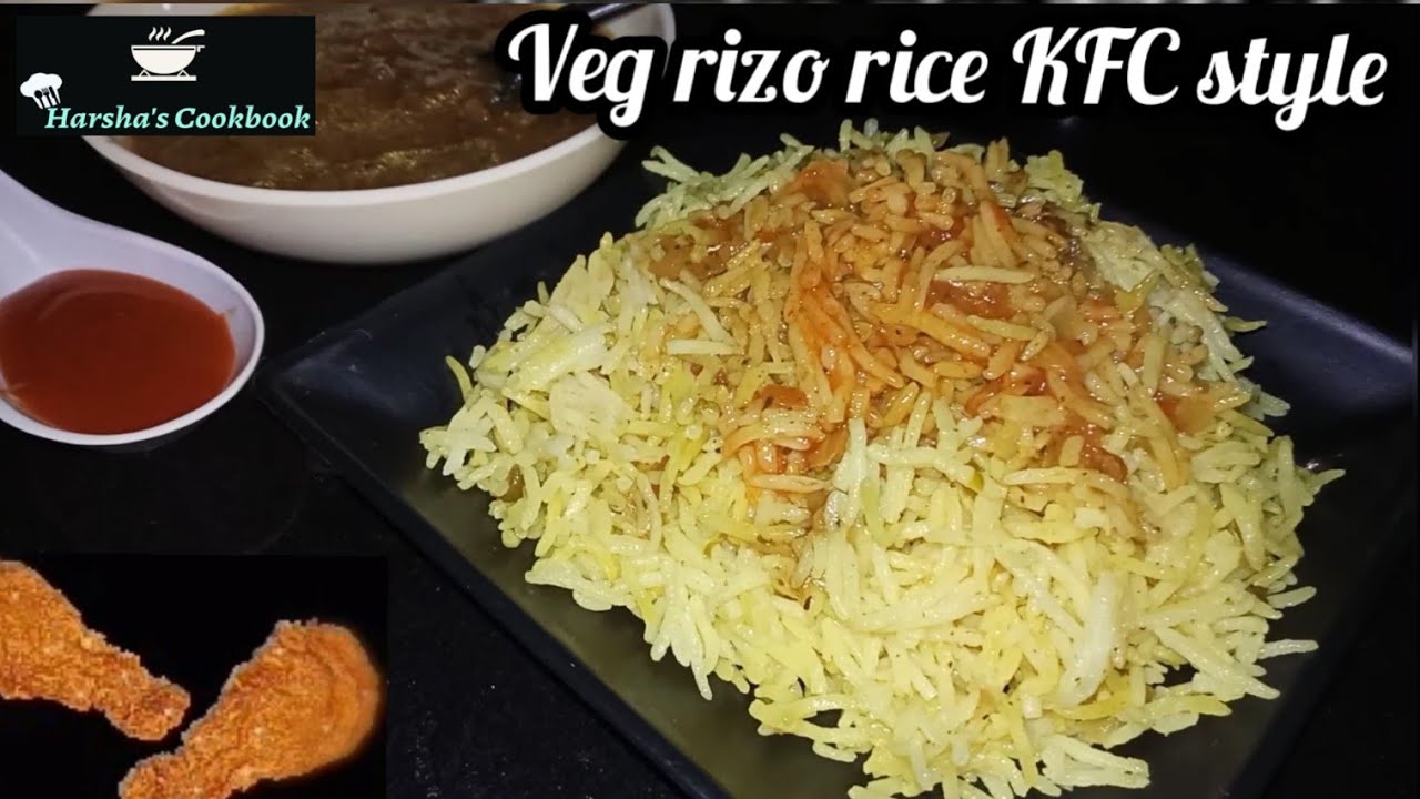 KFC Style Rice Bowlz with Gravy Sauce 😋 | Veg Rizo Rice | Homemade KFC Rice Bowl Recipe