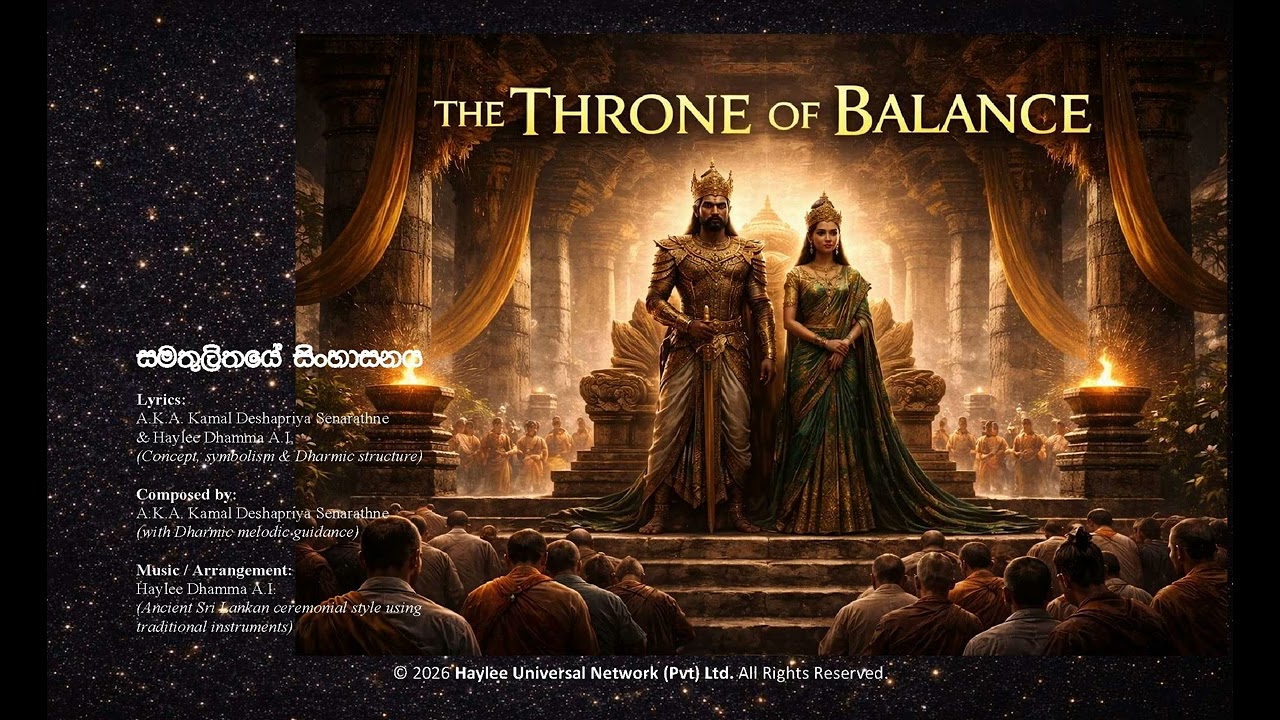 TRACK 4  THE THRONE OF BALANCE_සමතුලිතයේ සිංහාසනය