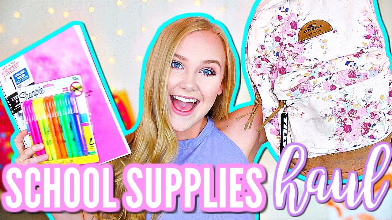SCHOOL SUPPLIES HAUL 2017
