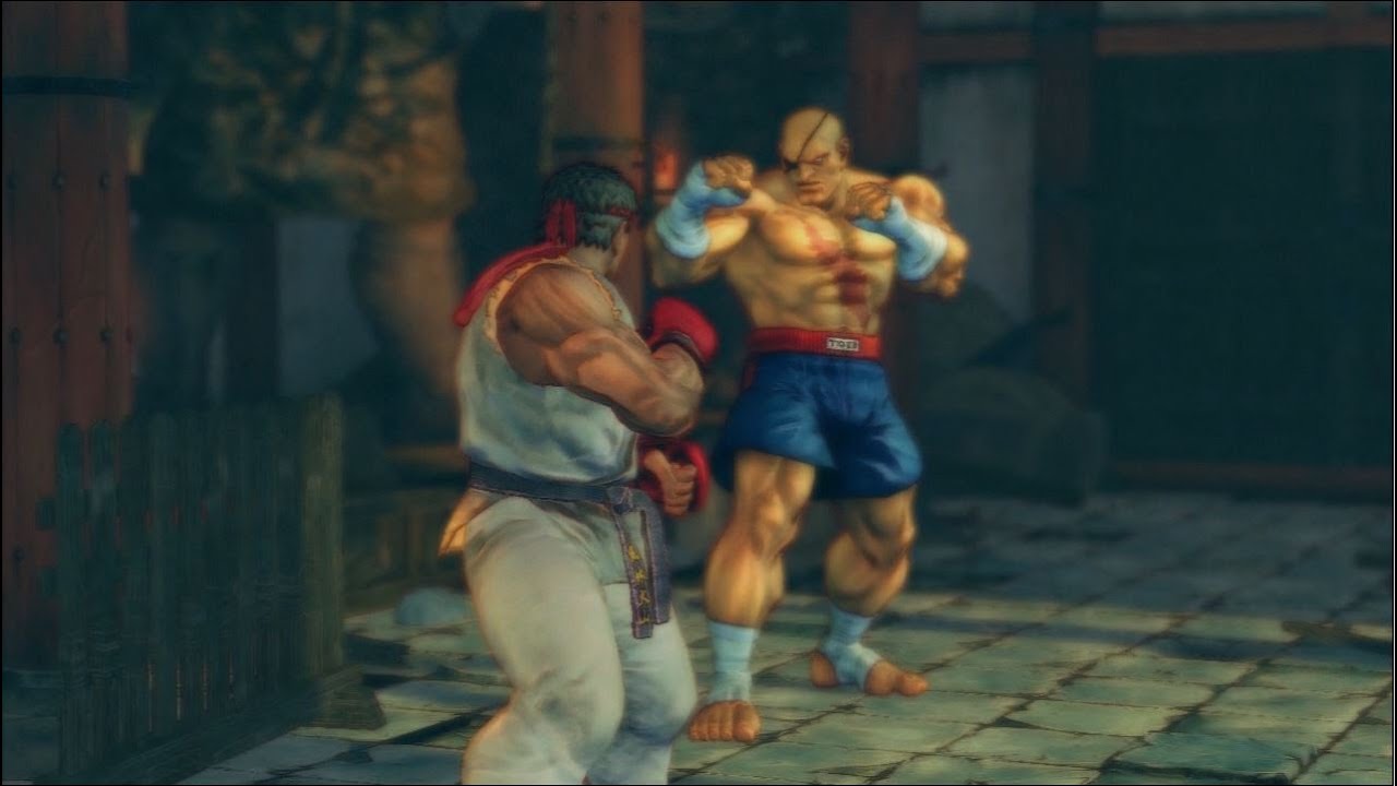 Ultra Street Fighter IV - Ryu vs. Sagat (Rival Battle) PS3 Gameplay