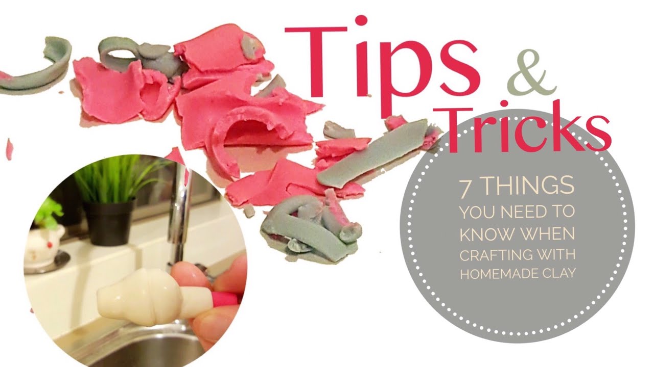 7 Things You Need to Know When Crafting with Homemade Clay