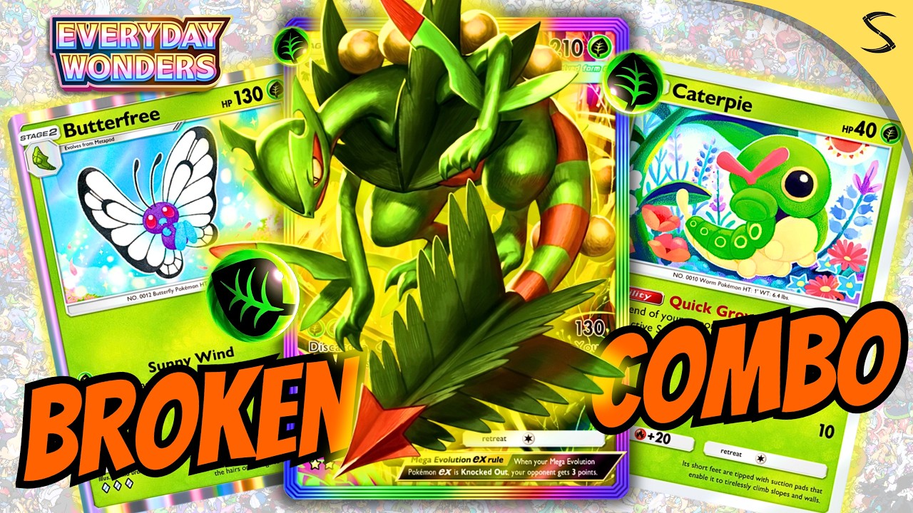 I Didn't Expect Butterfree to Make This the ULTIMATE Sceptile Deck | Pokemon TCG Pocket