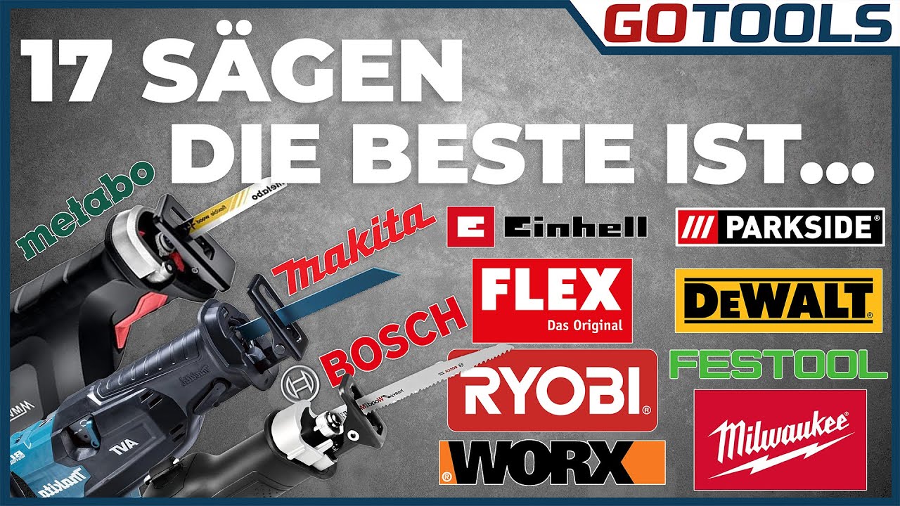 Der größte Säbelsägen-Test aller Zeiten: 17 Modelle im brutalen Härtetest! Mit Gewinnspiel