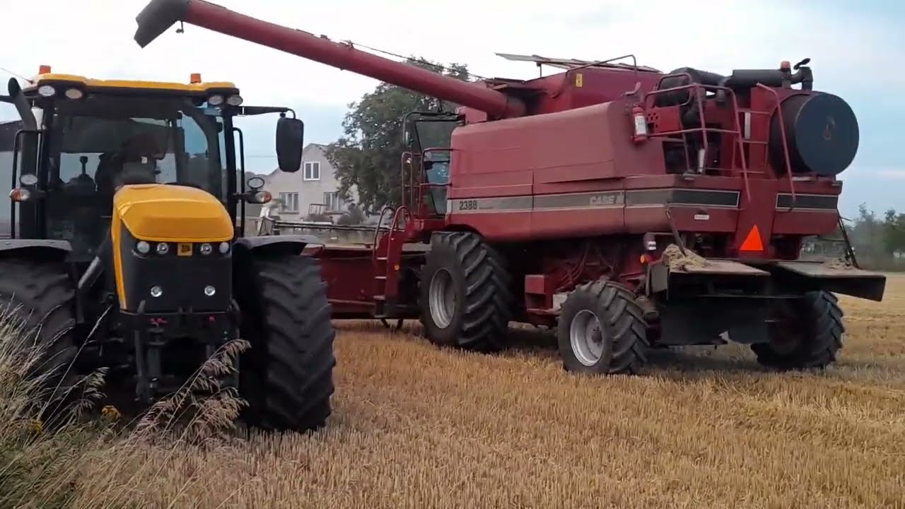 Żniwa 2023!! W akcji Kombajn CASE 2388 Cągniki  fastrac 4220  C-360