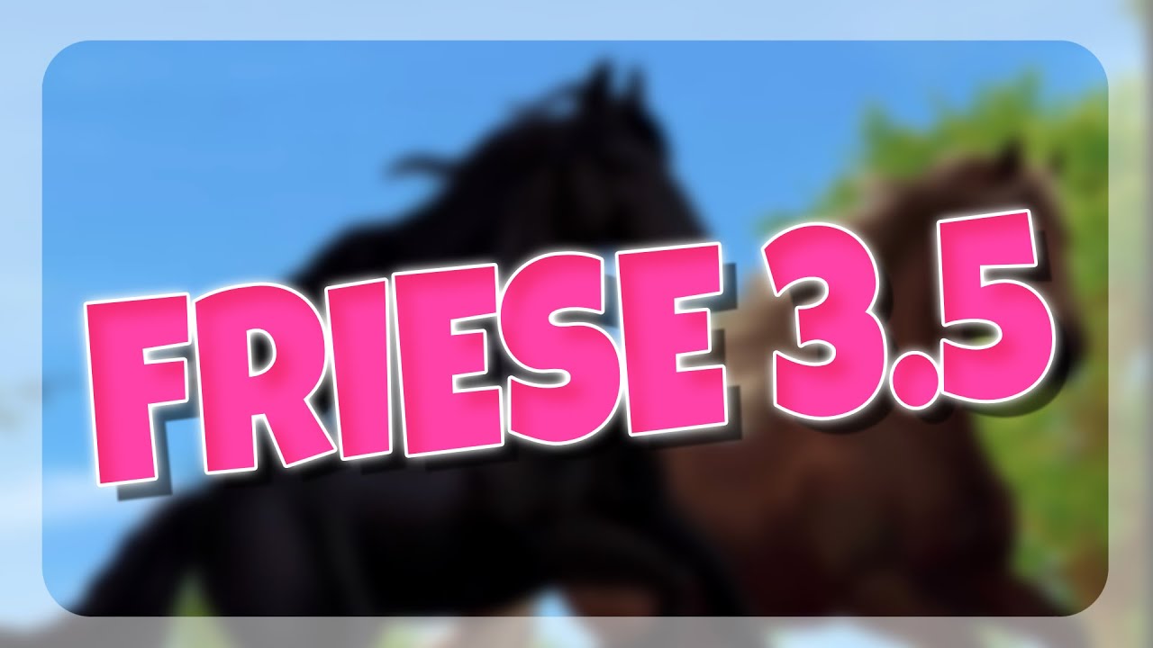 IN FARBE FRIESE GENERATION 3.5 🐴 FELLFARBEN | Star Stable [SSO]