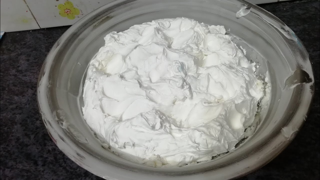 How to make Indian bakery style butter cream recipe video by fresh cakes muthu master vishwa
