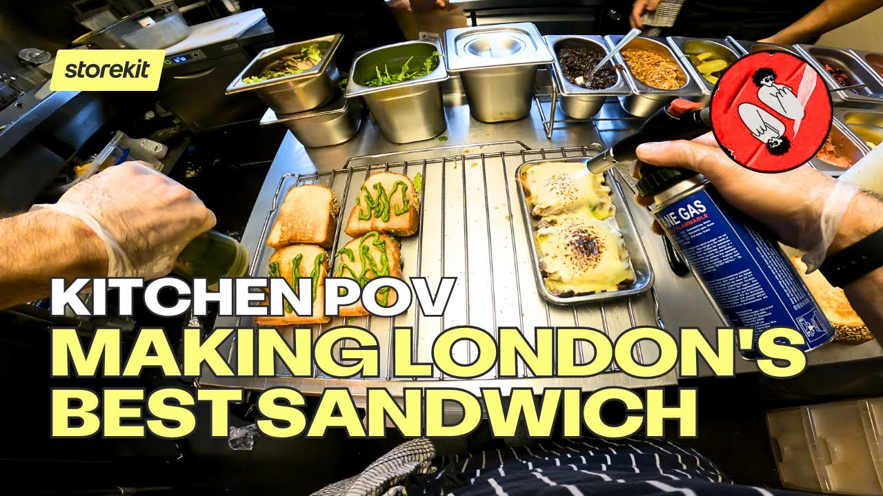 Chef POV & ASMR: Head Chef Making London's Best Sandwich 🥪👨‍🍳 | Inside The UK's Best Restaurants