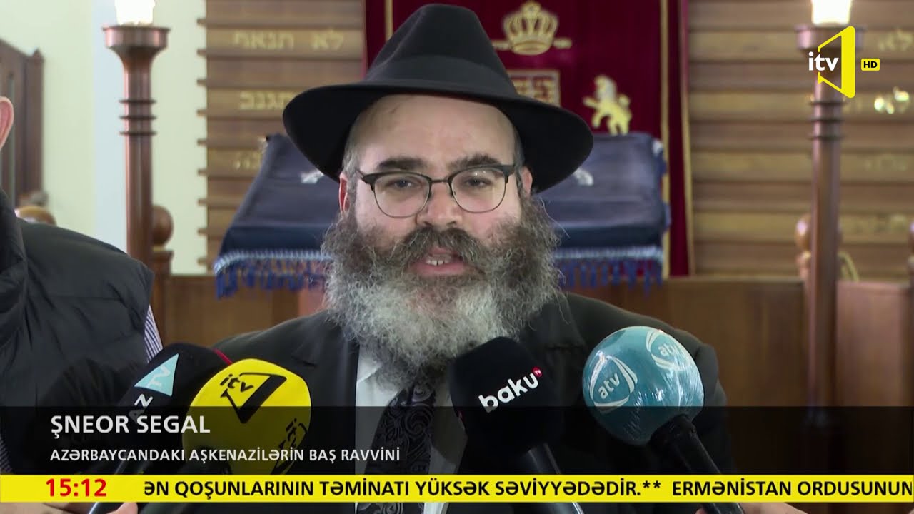 Azərbaycanda yaşayan aşkenazi yəhudiləri Qələbə &uuml;&ccedil;&uuml;n dua etdilər