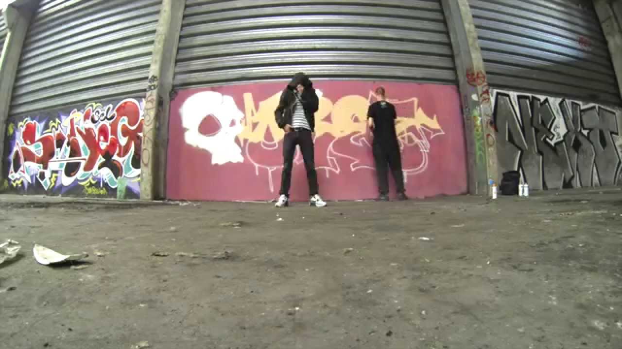 OREZ // SKULL // TIME LAPSE // 2K14 // FRENCH GRAFFITI // GO PRO