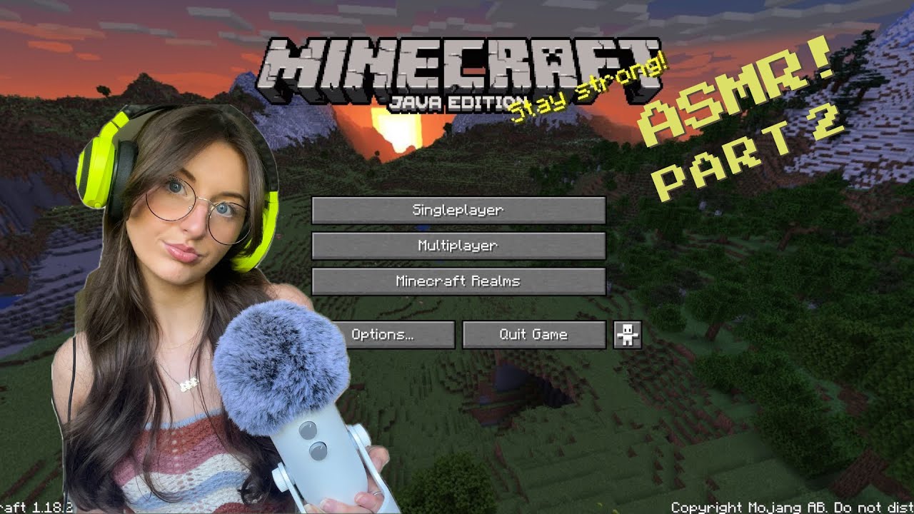 ASMR Minecraft gameplay with controller clicking🪏(Part 2)