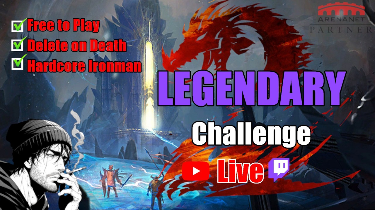 GW2 Classic HARDCORE | Legendary Challenge Day 2